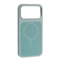 MR4_147415 Чохол new silicone case magsafe для iphone 17 pro max light lime зелений 