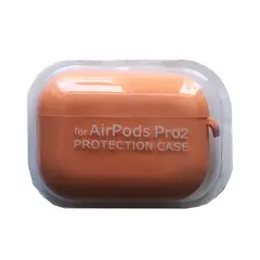 MR4_147249 Чохол для airpods pro 2 silicone case, microfiber помаранчевий 