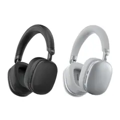 MR4_147345 Навушники накладні xo be55 folding & swivelling headband noise cancelling anc, сірий 