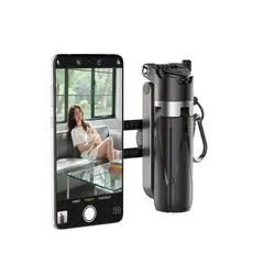 МОНОПОД XO SS24 (LW), (WITH LIGHT) 4IN1 MULTI-FUNCTION MAGNETIC MINI SELFIE STICK, ЧОРНИЙ