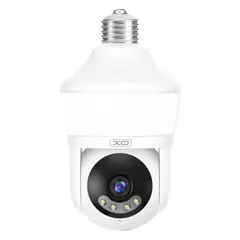 КАМЕРА ВІДЕОСПОСТЕРЕЖЕННЯ (ЗОВНІШНЯ) XO CR14 PRO PREMIUM EDITION MAGIC BULB 500W PIXEL CAMERA, БІЛИЙ