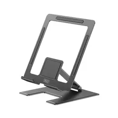 НАСТІЛЬНИЙ ТРИМАЧ XO C136 SMALL FLAT HOLLOW ALL METAL TABLET HOLDER, ЧОРНИЙ