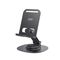 НАСТІЛЬНИЙ ТРИМАЧ XO C151 METAL 360 ROTATING DESKTOP CELL PHONE HOLDER, ЧОРНИЙ