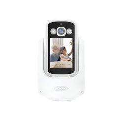 КАМЕРА ВІДЕОСПОСТЕРЕЖЕННЯ XO CR08 200W PIXEL AI INTELLIGENT TWO-WAY VIDEO CALL CAMERA (2.4G+BL), БІЛИЙ