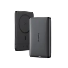 MR4_147237 Зовнішній акумулятор power bank baseus picogo am41 ultra-slim qi2 magnetic power bank 10 000mah 27w, чорний e0027201 
