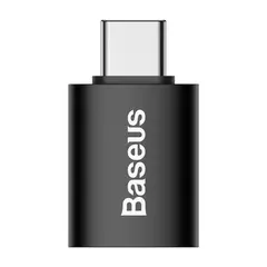 ПЕРЕХІДНИК BASEUS INGENUITY SERIES MINI OTG ADAPTOR TYPE-C TO USB-A 3.1, ЧОРНИЙ ZJJQ000001