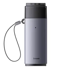 MR4_147465 Картридер baseus lite series usb-a to sd, tf card reader, сірий wkqx060013 