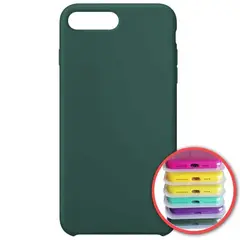 MR4_147854 Чохол silicone case full copy для iphone 7, 8plus (58) pine зелений 