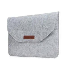 ЧОХОЛ-КОНВЕРТ FELT BAG ДЛЯ MACBOOK 15,6, СІРИЙ