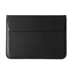 MR4_147533 Чохол-конверт-подставка leather pu для macbook 15.4, 16, чорний 