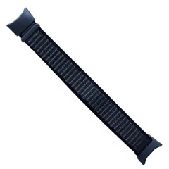 РЕМІНЕЦЬ ДЛЯ XIAOMI MI BAND 8, 9, 10 NYLON LOOP, СІРИЙ, ЧОРНИЙ