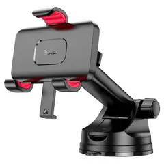 АВТОТРИМАЧ HOCO H22 DRAGON AUTOMATIC CLAMPING CAR HOLDER (CENTER CONSOLE), ЧОРНИЙ