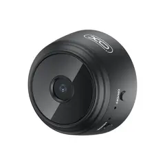 КАМЕРА ВІДЕОСПОСТЕРЕЖЕННЯ (ЗОВНІШНЯ) XO CR12 MINI WIRELESS WIFI CAMERA 0.3 MEGAPIXEL (480P W, STAND), ЧОРНИЙ