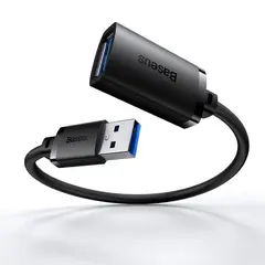 MR4_147470 Подовжувач usb baseus airjoy series usb2.0 extension cable 0.5m, чорний b00631100111-00 