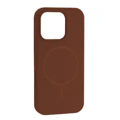 MR4_152155 Чохол silicone case with magsafe для iphone 16 pro new brown 