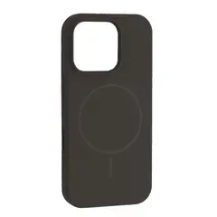 MR4_152159 Чохол silicone case with magsafe для iphone 16 pro charcoal, сірий, чорний 