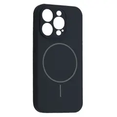 ЧОХОЛ SILICONE CASE FULL CAMERA FINE RING MAGSAFE ДЛЯ IPHONE 13 PRO SAPPHIRE СИНІЙ