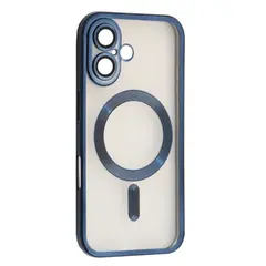 ЧОХОЛ SHINING CAMERA MAGSAFE ДЛЯ IPHONE 17 СИНІЙ TITANIUM