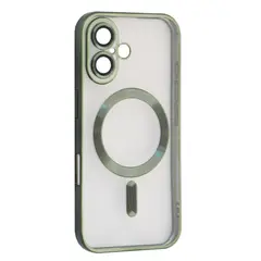 MR4_151729 Чохол shining camera magsafe для iphone 17 dark зелений 