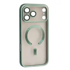 MR4_151754 Чохол shining camera magsafe для iphone 17 pro зелений 