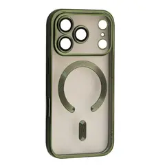 MR4_151771 Чохол shining camera magsafe для iphone 17 pro max dark зелений 