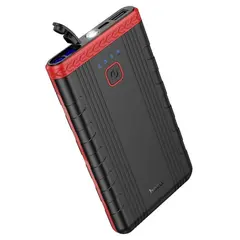 MR4_151839 Зовнішній акумулятор power bankhoco qs5 refined - пусковий пристрій (бустер) intelligent emergency start-up 6000mah, чорний 