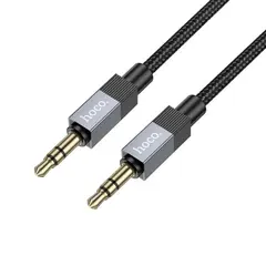 КАБЕЛЬ AUX AUDIO HOCO UPA32 CLEVER 3.5 TO 3.5, ЧОРНИЙ