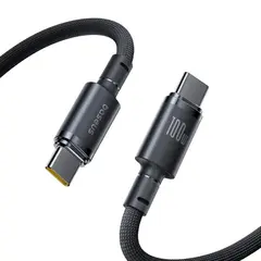 КАБЕЛЬ PD BASEUS NEW BRAIDED TYPE-C TO TYPE-C 100W 1M BKACK E0426W00