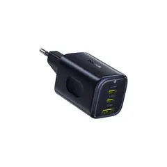 МЕРЕЖЕВИЙ ЗАРЯДНИЙ ПРИСТРІЙ BASEUS PICOGO AE11 FAST CHARGER 2C+U 67W, ЧОРНИЙ E0121200