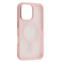 MR4_152351 Чохол new matte magsafe для iphone 16 рожевий 