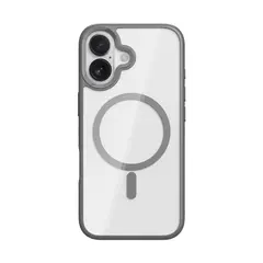 MR4_152241 Чохол rock guard transparent magnetic (anti-drop lens protection) для iphone 17, сірий 