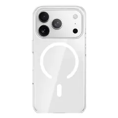 MR4_152260 Чохол rock crystal armor anti-yellowing magnetic protection case для iphone 17 pro transparent 