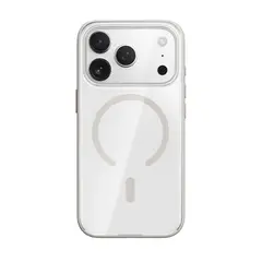 MR4_152264 Чохол rock crystal armor anti-yellowing magnetic protection case для iphone 17 pro beige 