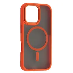 MR4_152375 Чохол new matte magsafe для iphone 17 помаранчевий 