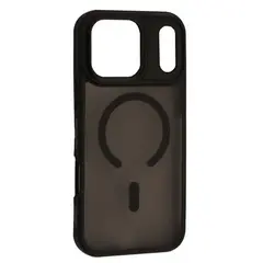 MR4_152383 Чохол new matte magsafe для iphone 17 pro, чорний 