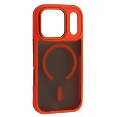 MR4_152392 Чохол new matte magsafe для iphone 17 pro max помаранчевий 