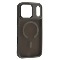 MR4_152394 Чохол new matte magsafe для iphone 17 pro max titanium, сірий 