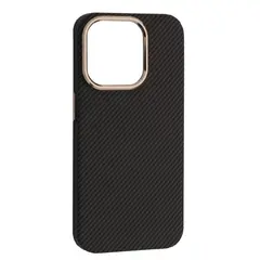 MR4_152481 Чохол pc carbone style magsafe для iphone 13 pro, чорний 
