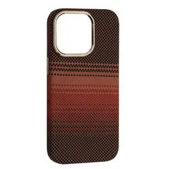 ЧОХОЛ PC CARBONE STYLE MAGSAFE ДЛЯ IPHONE 16 PRO SUNSET