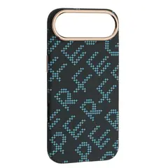 MR4_152541 Чохол pc carbone style magsafe для iphone 17 air синій perfect 