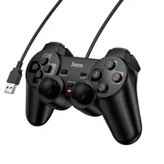 ДРОТОВИЙ ІГРОВИЙ КОНТРОЛЕР HOCO GA3 FAST LINK (PC) USB CABLE 1,5M, ЧОРНИЙ