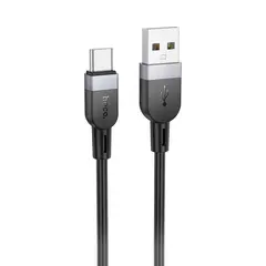 КАБЕЛЬ HOCO X109 ENERGY SILICONE CHARGING DATA CABLE TYPE-C, 3A, 2M, ЧОРНИЙ