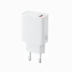 MR4_152948 Мережевий зарядний пристрій xo l159 (eu) qc18w 1usb-a fast charger, білий XO