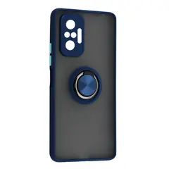 MR4_152841 Чохол gingle ring case для redmi note 10 pro синій 