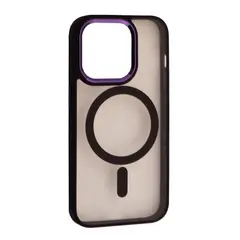 MR4_152785 Чохол cristal guard magsafe для iphone 13 pro max пурпуровий 