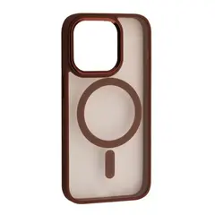 MR4_152797 Чохол cristal guard magsafe для iphone 14 pro max brown 