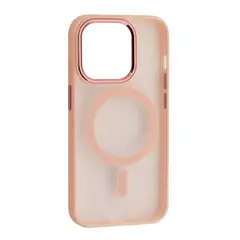 MR4_152814 Чохол cristal guard magsafe для iphone 15 рожевий 