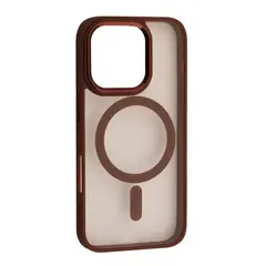 MR4_152716 Чохол cristal guard magsafe для iphone 16 pro brown 