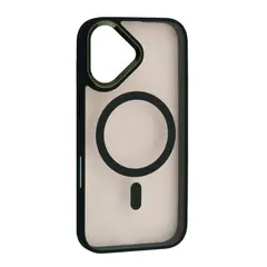 ЧОХОЛ CRISTAL GUARD MAGSAFE ДЛЯ IPHONE 17 DARK ЗЕЛЕНИЙ