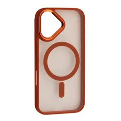 MR4_152731 Чохол cristal guard magsafe для iphone 17 помаранчевий 